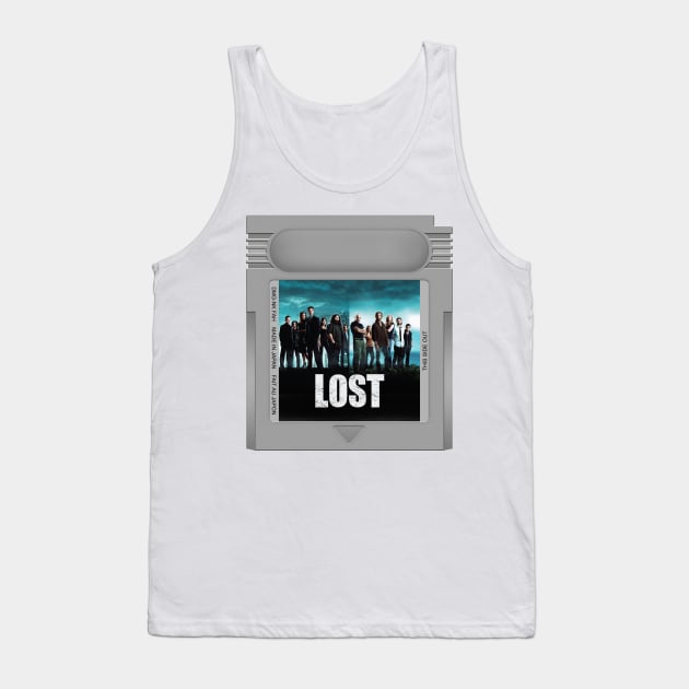 Lost Game Cartridge Tank Top by PopCarts
